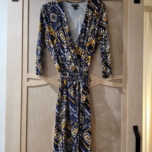 Lucky Brand Faux Wrap Dress